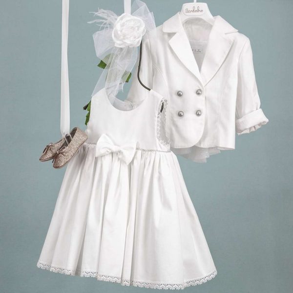 White Bambolino Dimitroula 9355 jacket