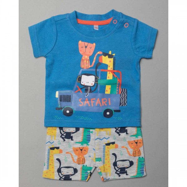 Set of 2 pieces, T-Shirt, Shorts. Friends, made of 100% Cotton.