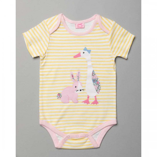 Children's Bodysuits PACKAGING 3 pieces GOOSE / RABBIT from 100% Cotton