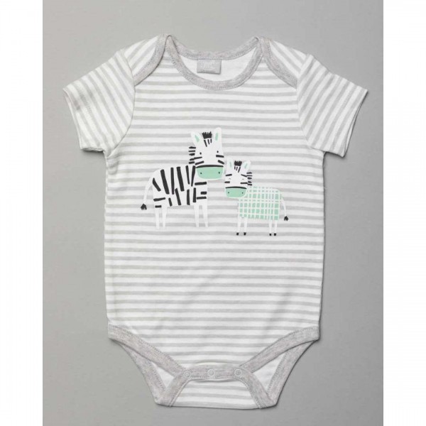 Children's Bodysuits PACKAGING 3 pieces ZEBRA from 100% Cotton