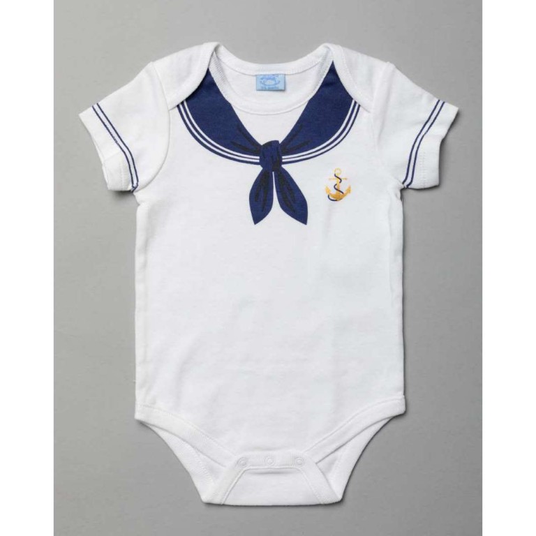 Children's Bodysuits PACKAGING 3 pieces SAILOR from 100% Cotton