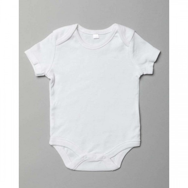 Children's Bodysuits PACKAGING 3 pieces MONOCHROM WHITE from 100% Cotton