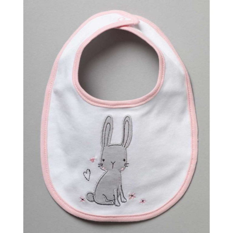 Multipack of 5 pcs, Bodysuit, bodysuit, hat, bib, gloves and gift bag, Bunnies, from 100% Cotton