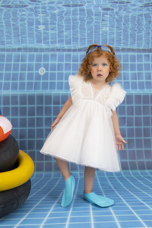 Baptism dress Bambolino Flora 9845