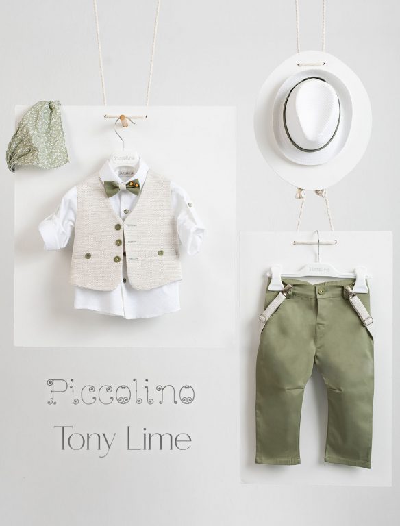 Σετ βάπτισης Piccolino TONY LIME