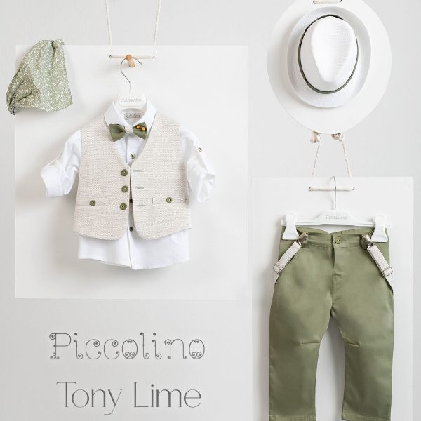 Σετ βάπτισης Piccolino TONY LIME