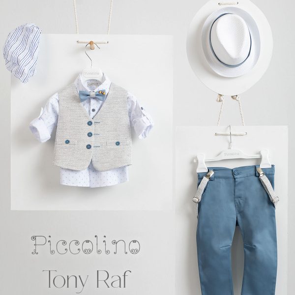 Christening suit Piccolino Tony in color Raf