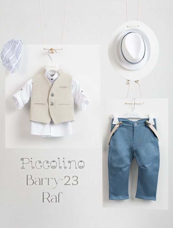 Christening suit Piccolino Barry-23 in color Raf