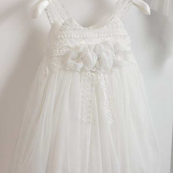 Piccolino Wilma Ivory baptism dress