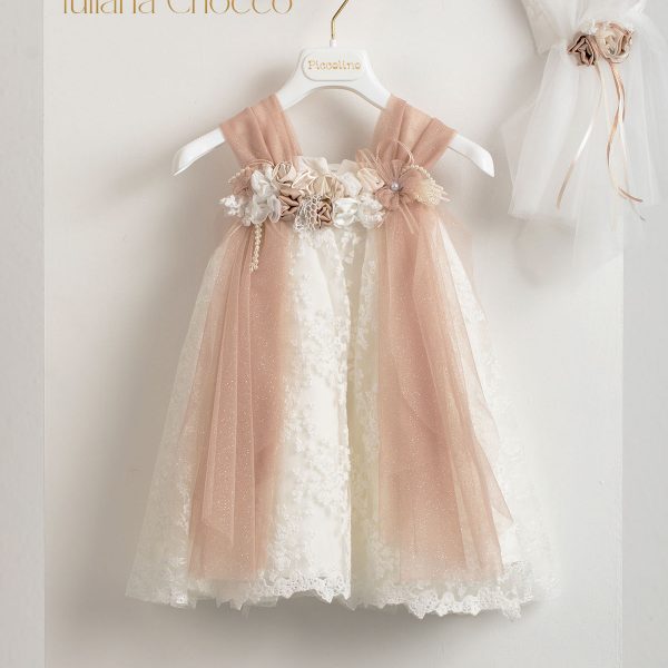 Christening dress Piccollino Tuliana Chocco