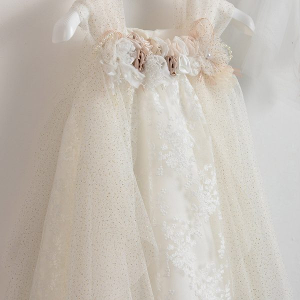 Christening dress Piccollino Tuliana Ivory.