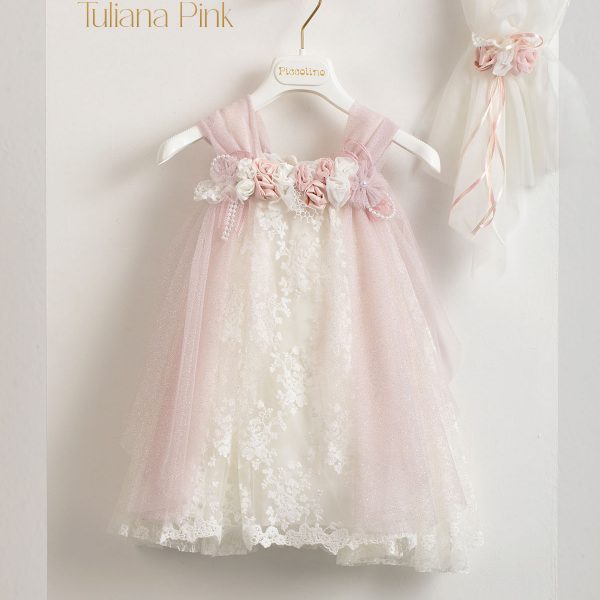 Christening dress Piccollino Tuliana Pink