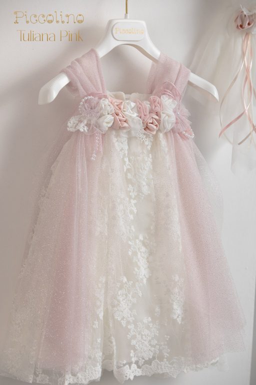 Christening dress Piccollino Tuliana Pink