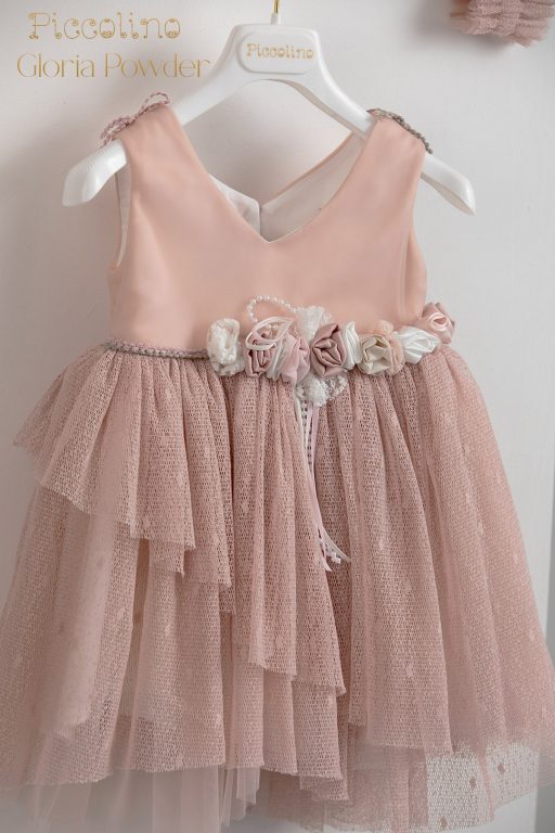 Christening dress Piccolino Gloria Powder