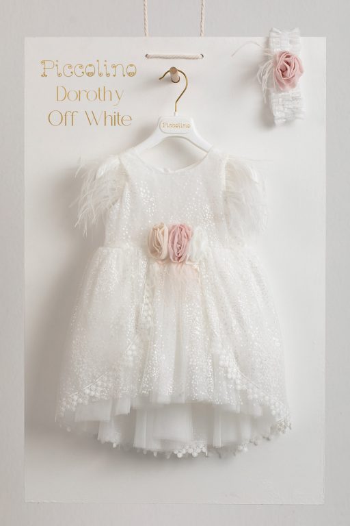 Βαπτιστικό φόρεμα Dorothy off white