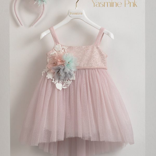 Βαπτιστικό φόρεμα Piccolino Yasmine Pink