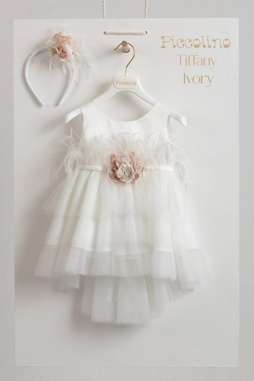 Christening gown Piccolino Tiffany Ivory