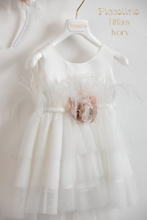 Christening gown Piccolino Tiffany Ivory