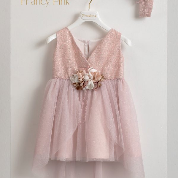 Βαπτιστικό φόρεμα Piccolino Francy pink