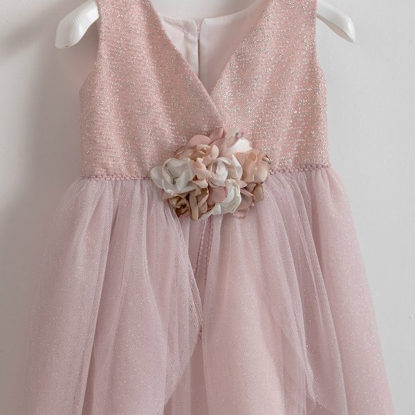 Christening dress Piccolino Francy pink