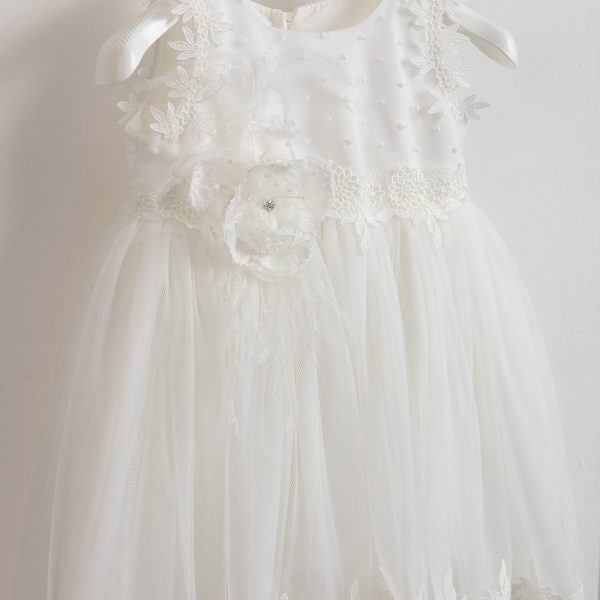 Christening dress Piccolino Myriam Ivory