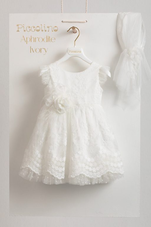 Baptismal dress Piccolino Aphrodite Ivory