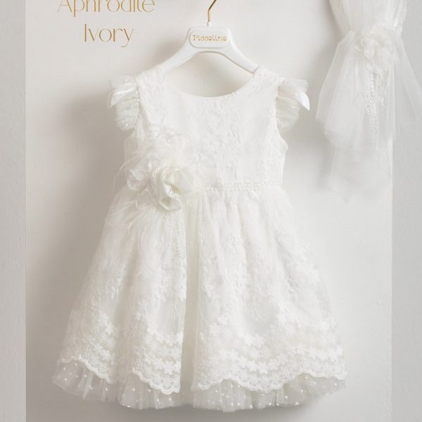 Baptismal dress Piccolino Aphrodite Ivory