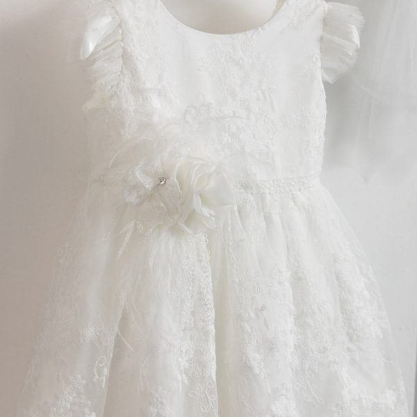 Baptismal dress Piccolino Aphrodite Ivory