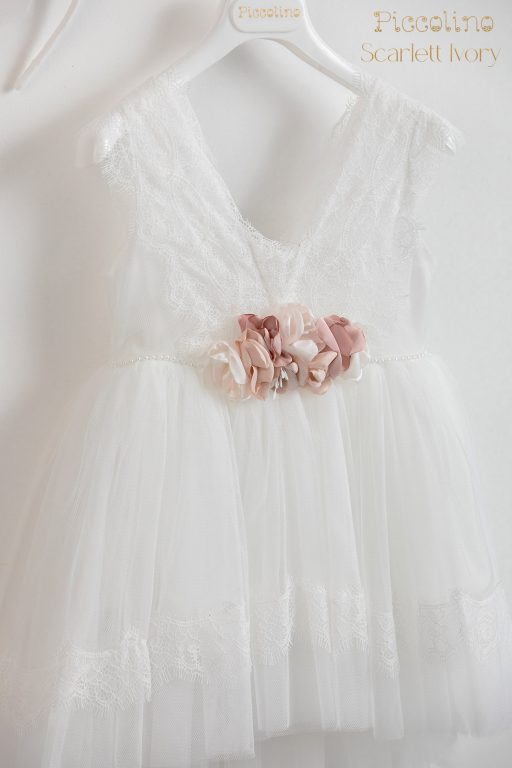 Baptismal dress Piccolino Scarlett Ivory