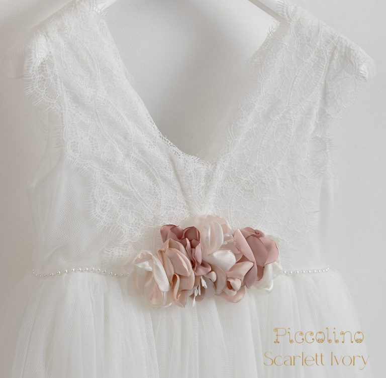 Baptismal dress Piccolino Scarlett Ivory