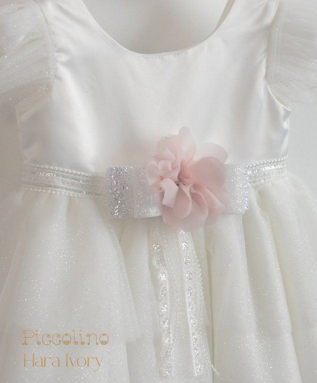 Baptismal dress Piccolino Gianna christening dress ivory