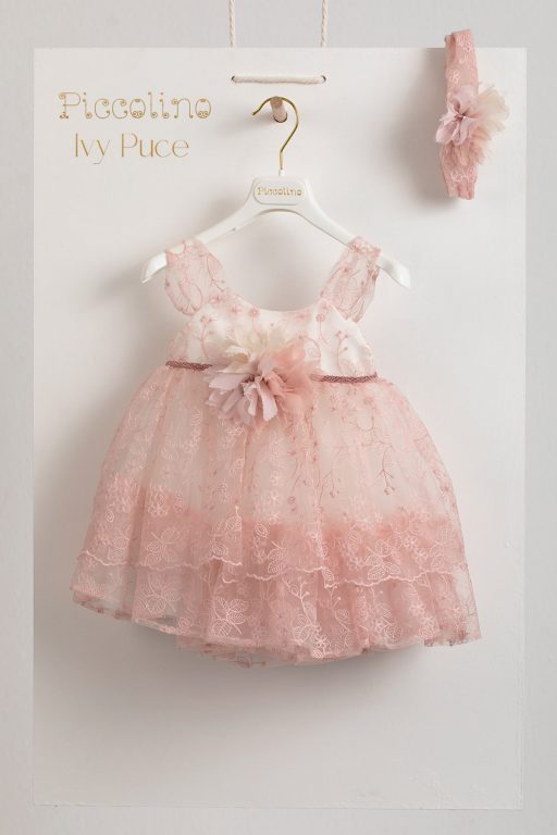 Baptismal dress Piccolino Ivy Powder