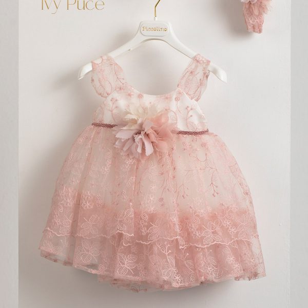 Baptismal dress Piccolino Ivy Powder