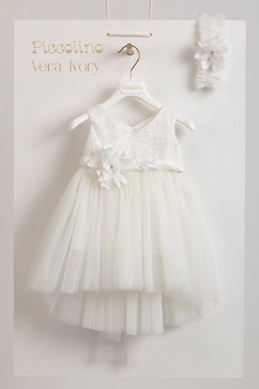 Baptismal dress Piccolino Vera Vera Ivory