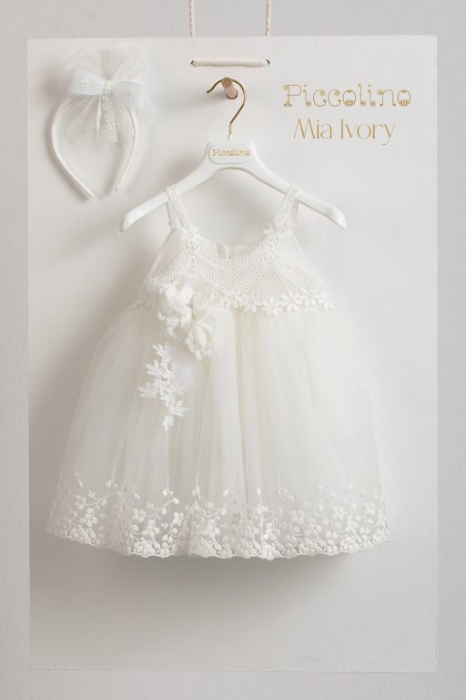 Βαπτιστικό φόρεμα Piccolino Mia Ivory