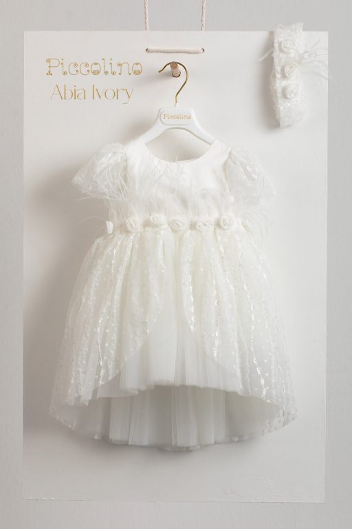 Βαπτιστικό φόρεμα Piccolino Abia Ivory