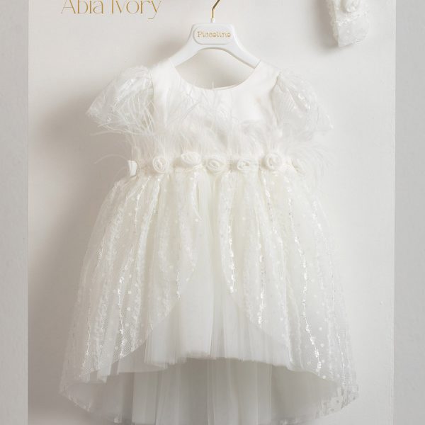 Baptismal dress Piccolino Abia Ivory