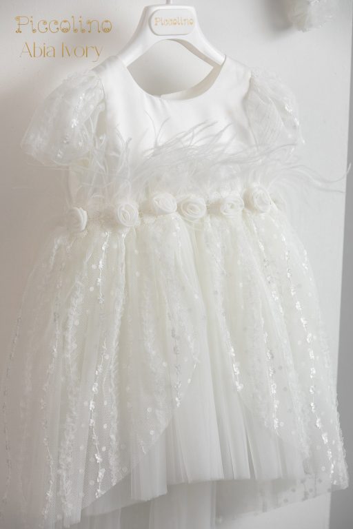 Βαπτιστικό φόρεμα Piccolino Abia Ivory