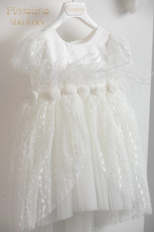 Baptismal dress Piccolino Abia Ivory