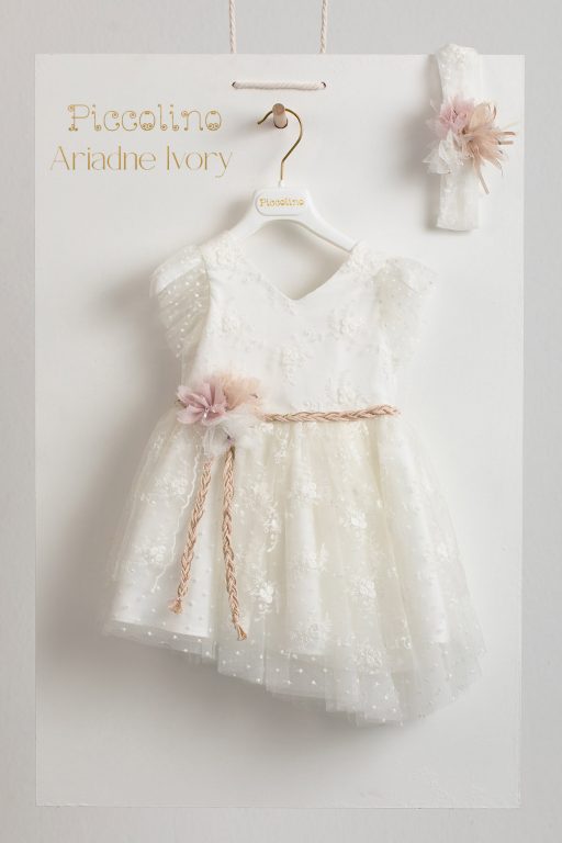 Βαπτιστικό φόρεμα Piccolino Ariadne Ivory