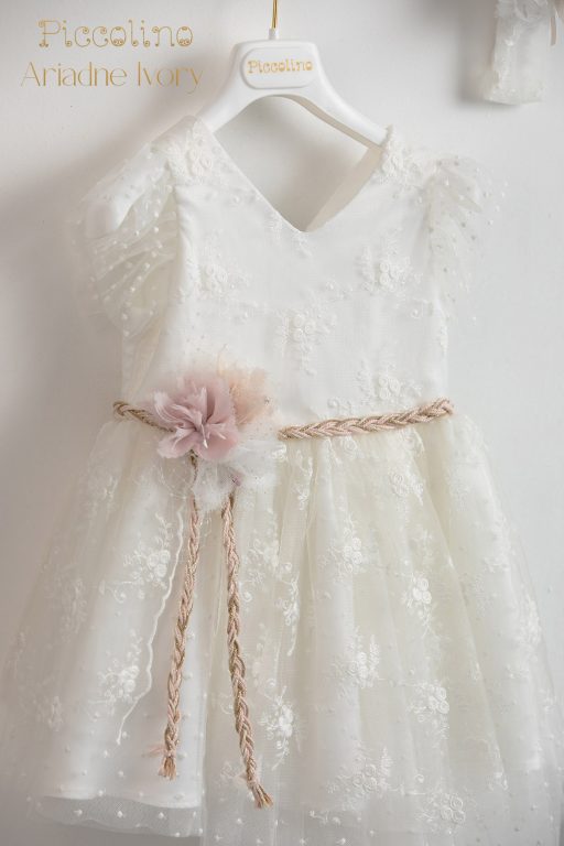 Baptismal dress Piccolino Ariadne Ivory