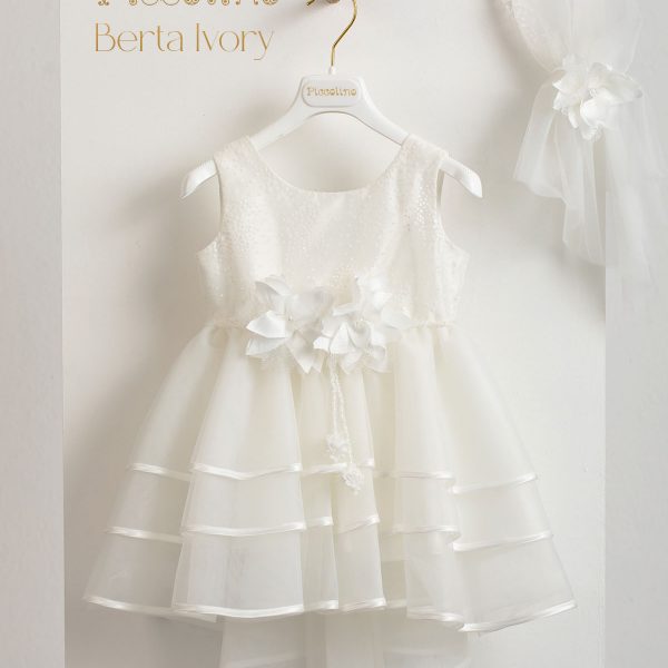 Βαπτιστικό φόρεμα Piccolino Berta Ivory