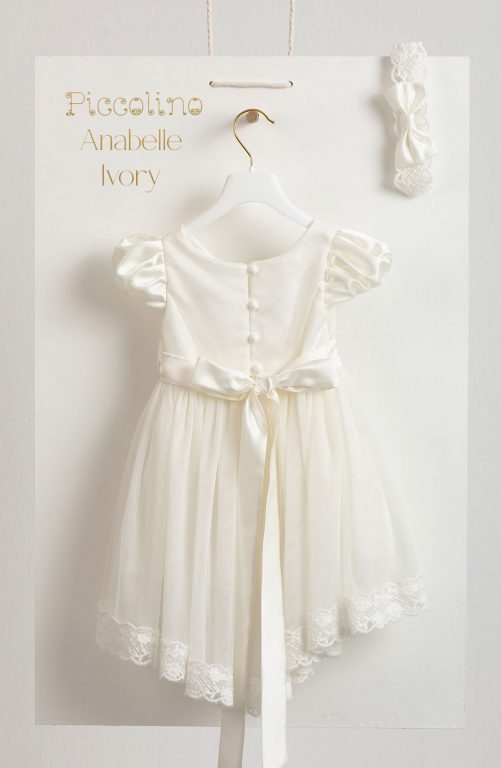 Baptismal dress Piccolino Anabelle Anabelle Ivory