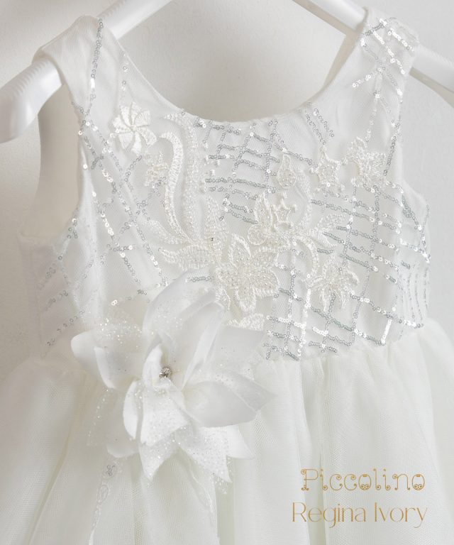 Baptismal dress Piccolino Regina Ivory