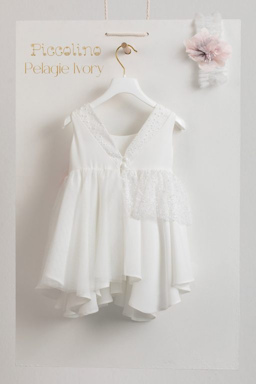 Βαπτιστικό φόρεμα Piccolino Pelagie Ivory