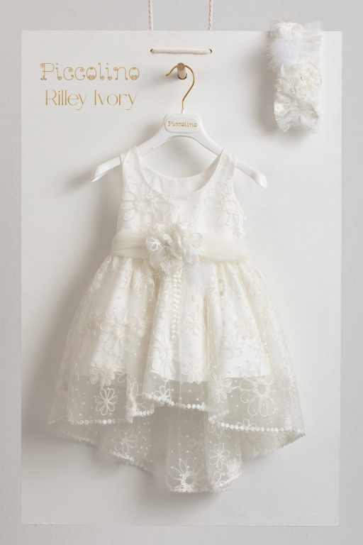 Βαπτιστικό φόρεμα Piccolino Rilley Ivory