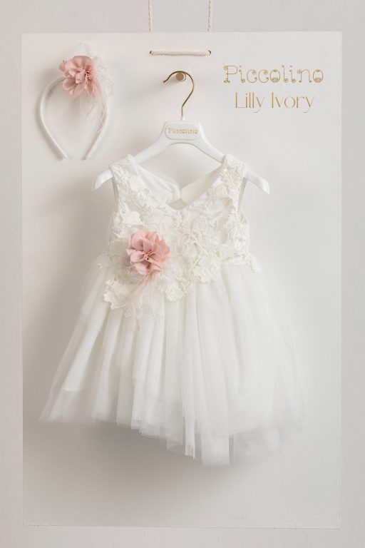 Βαπτιστικό φόρεμα Piccolino Lilly Ivory