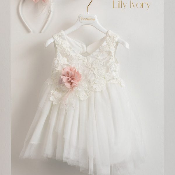 Βαπτιστικό φόρεμα Piccolino Lilly Ivory