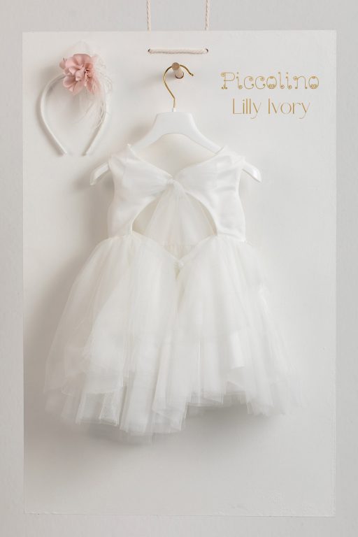 Βαπτιστικό φόρεμα Piccolino Lilly Ivory