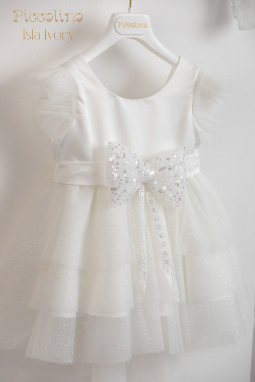 Baptismal dress Piccolino Isla ivory